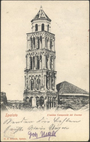 Spalato : L'antico Campanile del Duomo