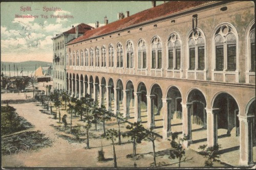 Split - Spalato : Mormontov trg. Prokurative