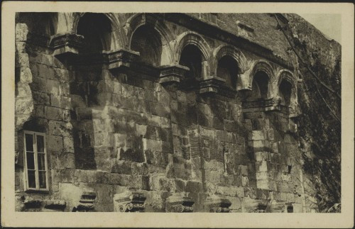 Spljet - Spalato : arcades de la Porta Aurea du Palais de Dioclétien
