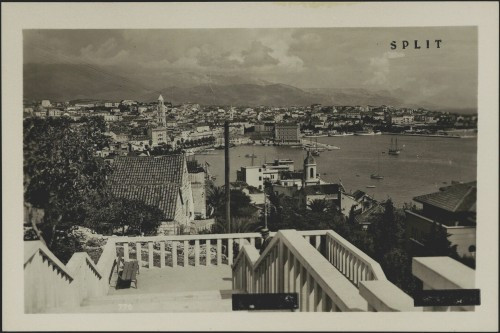 Split : [pogled na Rivu s Marjanskih skala]