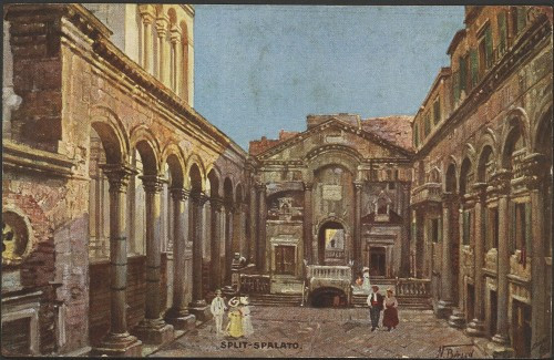 Split - Peristil Dioklecijanove palače