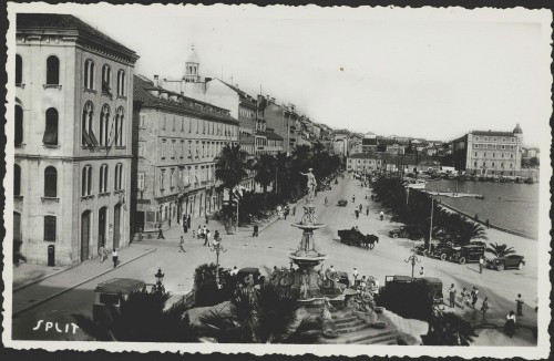 Split : [Riva i Bajamontijeva fontana]