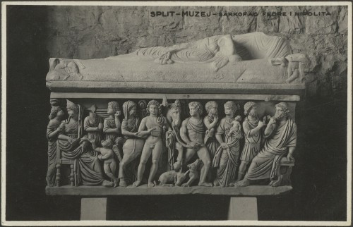 Split - Muzej - Sarkofag Fedre i Hipolita