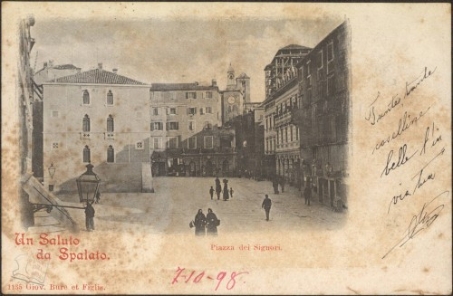 Un Saluto da Spalato : Piazza dei Signori