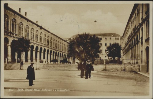 Split, Grand Hôtel Bellevue i Prokurative