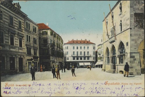 Split : Gospodski trg : Piazza dei signori