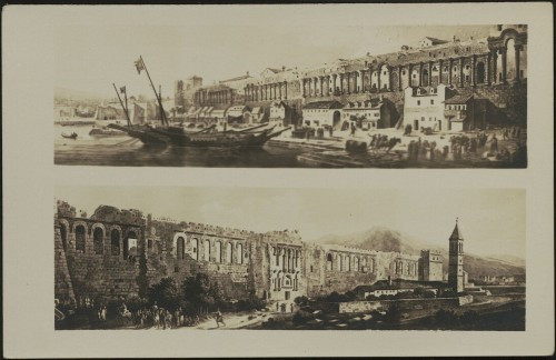 Split, zidine Dioklecijanove palate u srednjem vijeku