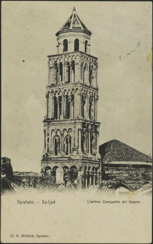 Spalato - Spljet : L'antico Campanile del Duomo