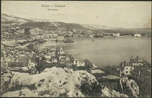 Spljet - Spalato : panorama