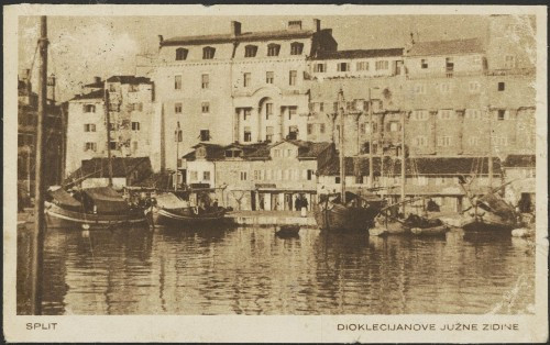 Split : Dioklecijanove južne zidine