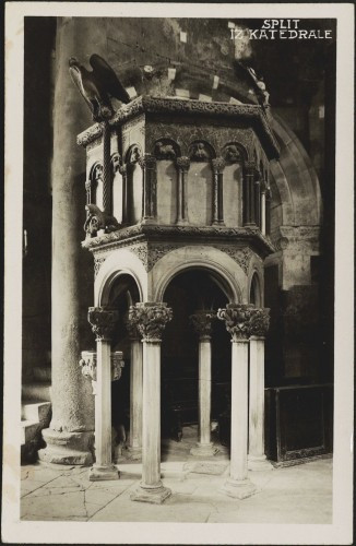 Split - iz katedrale : [propovijedaonica]