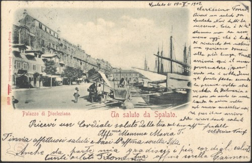 Un saluto da Spalato : Palazzo di Diocleziano