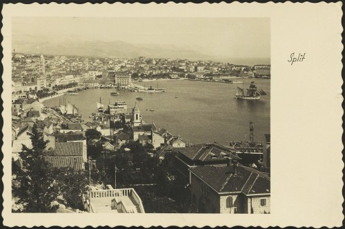 Split : [pogled na Veli varoš i Rivu]
