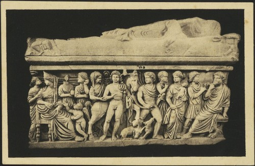 Split (Spalato) - Arh. Muzej : Sarkofag Hipolita i Fedre