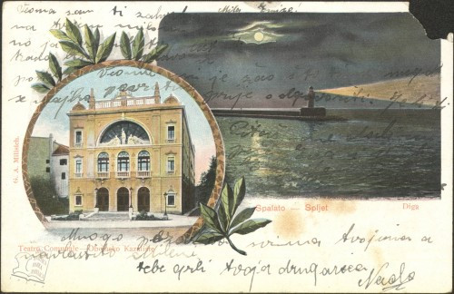 Spalato - Spljet : Teatro Comunale - Obćinsko Kazalište : Diga