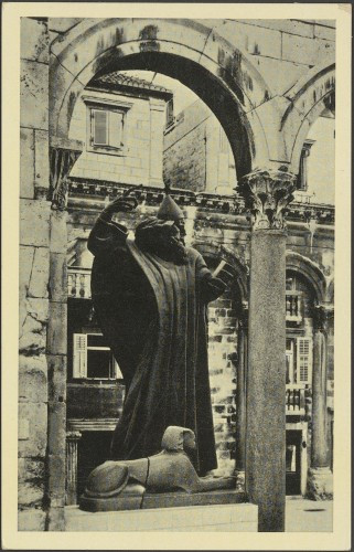 Split : [spomenik Grgura Ninskog - Peristil]