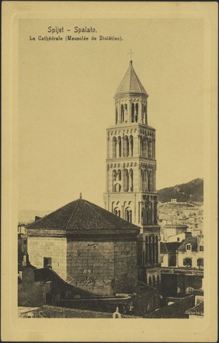 Spljet - Spalato : la Cathédrale (Mausolée de Dio[c]létien)