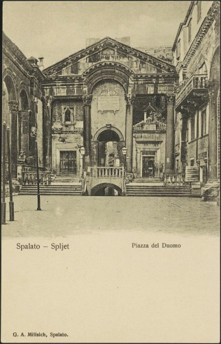 Spalato - Spljet : Piazza del Duomo
