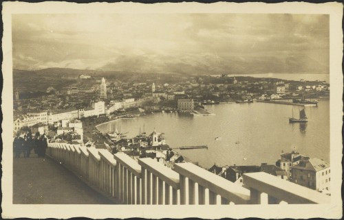 Split : pogled iz Šetalište D.ra Račića