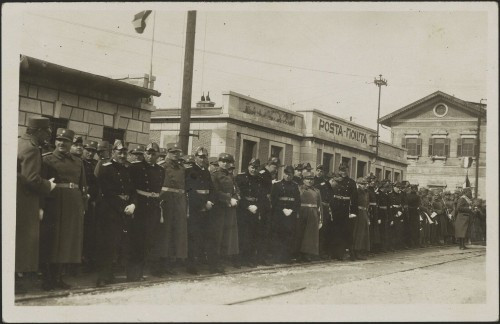 [ispraćaj posmrtnih ostataka kralja Aleksandra sa željezničke postaje u Splitu]