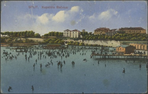 Split : Kupalište Baćvice [i. e. Bačvice]