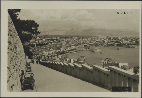 Split : [pogled na Rivu s Marjana]