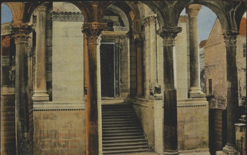 Split - Spalato : Ulaz u stolnu crkvu