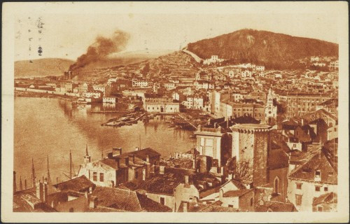 Split, pogled sa zvonika katedrale