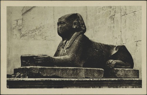 Spljet - Spalato : le sphynx dans le Palais de Dioclétien