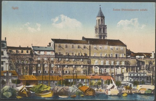 Split : zidine Dioklecijanove palače