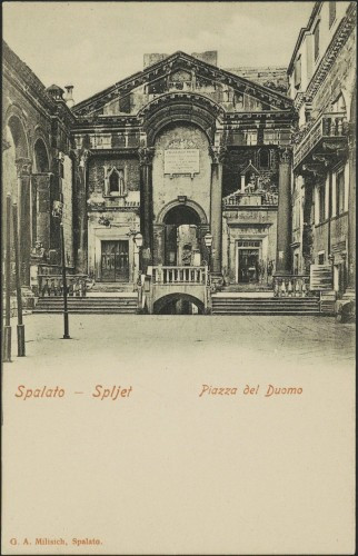Spalato - Spljet : Piazza del Duomo