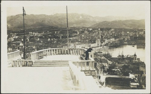 Split : pogled sa Šetališta D.ra Račića