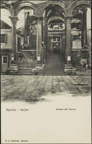 Spalato - Spljet : Entrada del Duomo
