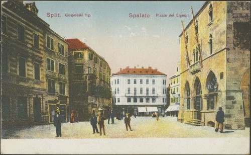 Split : Gospodski trg : Piazza dei signori