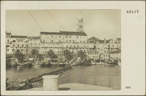 Split : [pogled na Rivu s gata sv. Nikole]