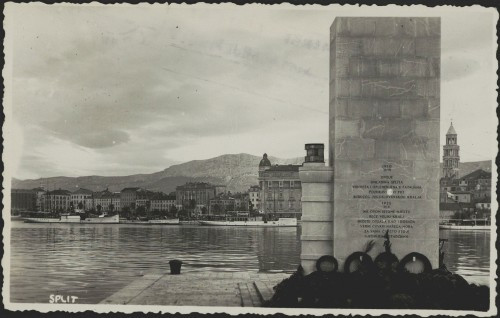 Split : [spomenik na Gatu sv. Petra]