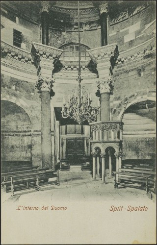Split - Spalato : L'interno del Duomo