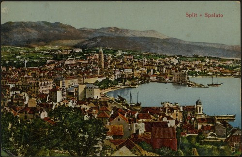 Split - Spalato : [panorama Splita i Rive]