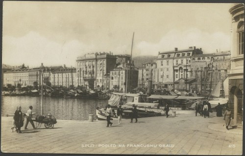 Split : pogled na Francusku obalu