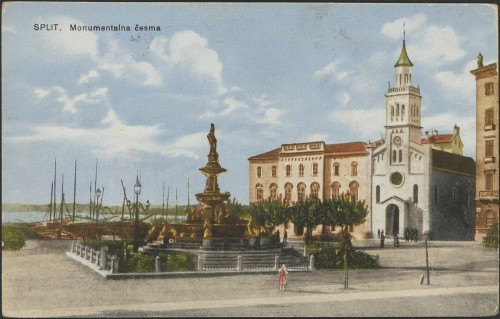 Split. Monumentalna česma