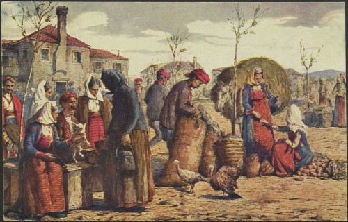 Pazar u Spljetu, Dalmacija